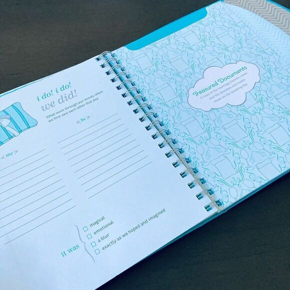 Bride to Be Wedding Planner Memory Book Journal - Picture 8 of 9